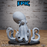 Giant Octopus Miniature | A - Tabletop RPG & D&D miniature. Perfect for wargaming & collectors