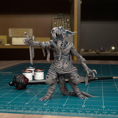 Giant Plague Rat Miniature Bundle | Rat Trooper 1 - Tabletop RPG & D&D miniature. Perfect for wargaming & collectors