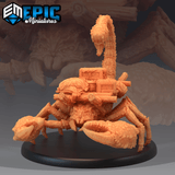 Giant Scorpion Miniature Set | giant scorpion 1 by Epic miniature 3 - Tabletop RPG & D&D miniature. Perfect for wargaming & collectors