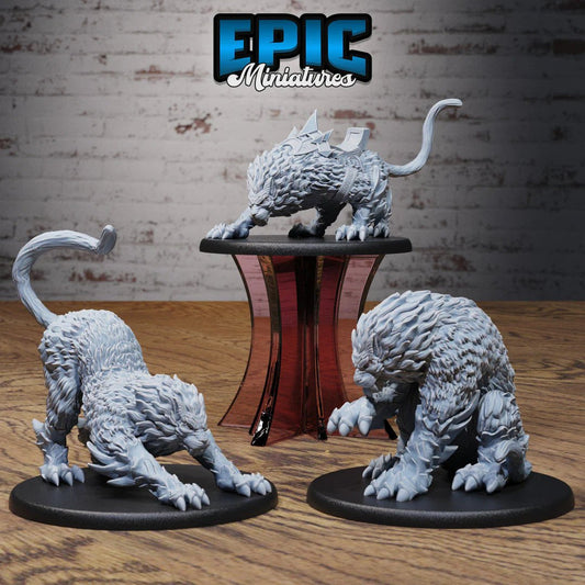 Giant Tiger Miniature - Set of 3 - 28mm