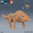 Giant Wolf Miniature | Set of 4 - Tabletop RPG & D&D miniature. Perfect for wargaming & collectors