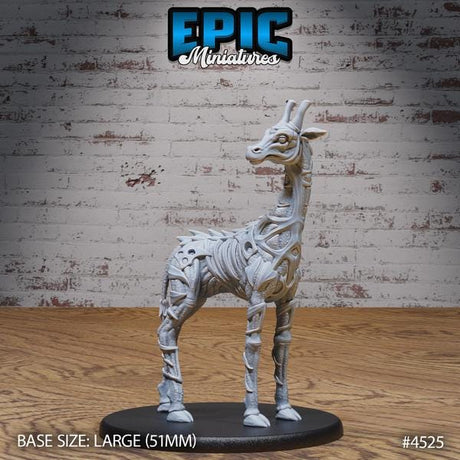 Giraffe Miniature | 4525 - Tabletop RPG & D&D miniature. Perfect for wargaming & collectors