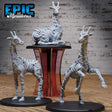 Giraffe Miniature | Full Set All Models - Tabletop RPG & D&D miniature. Perfect for wargaming & collectors