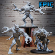 Glabrezu Classic Miniature | Set of 3 - Tabletop RPG & D&D miniature. Perfect for wargaming & collectors