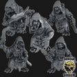 Gnoll Cultists Miniature | Set of 5 - Tabletop RPG & D&D miniature. Perfect for wargaming & collectors