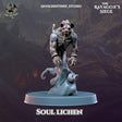 Gnoll Soul Lichen Miniature | Gnoll A - Tabletop RPG & D&D miniature. Perfect for wargaming & collectors