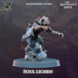 Gnoll Soul Lichen Miniature | Gnoll C - Tabletop RPG & D&D miniature. Perfect for wargaming & collectors