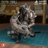 Gnoll Warriors Miniature | TT0175 Gnoll F - Tabletop RPG & D&D miniature. Perfect for wargaming & collectors