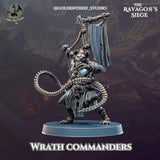 Gnoll Wrath Commanders Miniature | Gnoll A - Tabletop RPG & D&D miniature. Perfect for wargaming & collectors