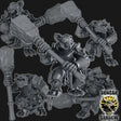 Gnolls with Great Clubs Miniature | Set of 5 - Tabletop RPG & D&D miniature. Perfect for wargaming & collectors