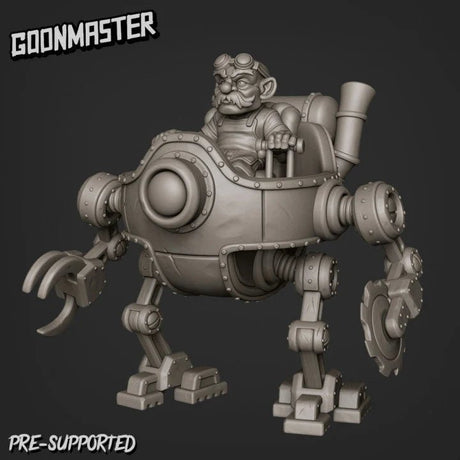 Gnome Machines team Miniature | A - Tabletop RPG & D&D miniature. Perfect for wargaming & collectors
