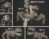 Gnome Machines team Miniature | Set of 5 - Tabletop RPG & D&D miniature. Perfect for wargaming & collectors
