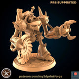 Goblin And Ogre Miniature | B - Tabletop RPG & D&D miniature. Perfect for wargaming & collectors