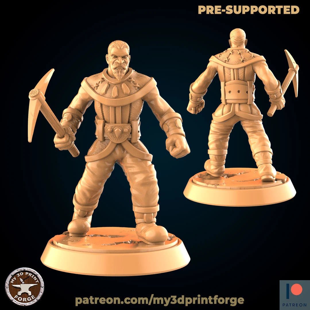 Goblin And Ogre Miniature | C - Tabletop RPG & D&D miniature. Perfect for wargaming & collectors