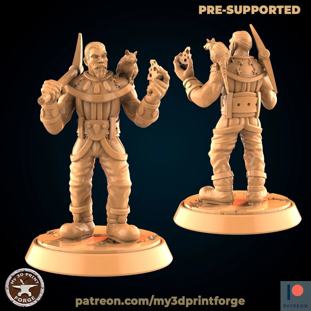 Goblin And Ogre Miniature | D - Tabletop RPG & D&D miniature. Perfect for wargaming & collectors