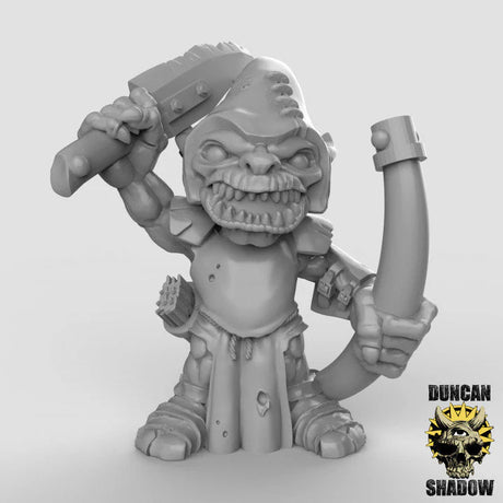 Goblin Archer Miniature | B - Tabletop RPG & D&D miniature. Perfect for wargaming & collectors