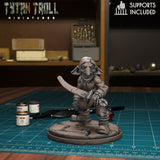 Goblin Attack team Miniature | C - Tabletop RPG & D&D miniature. Perfect for wargaming & collectors