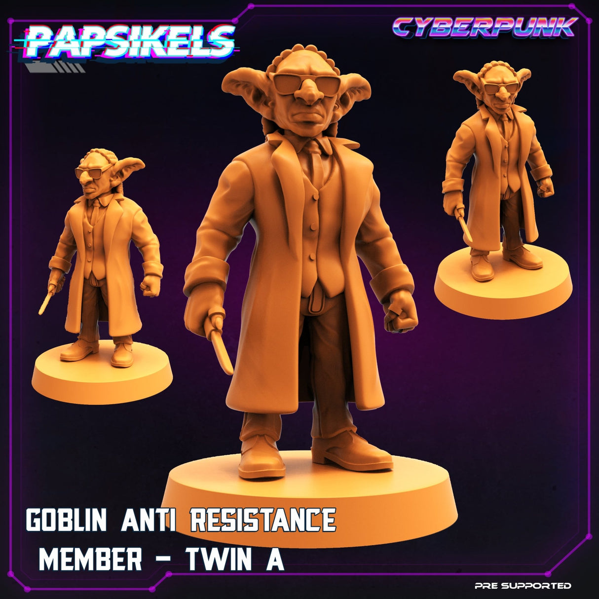 Goblin Awaken Miniature | A - Tabletop RPG & D&D miniature. Perfect for wargaming & collectors