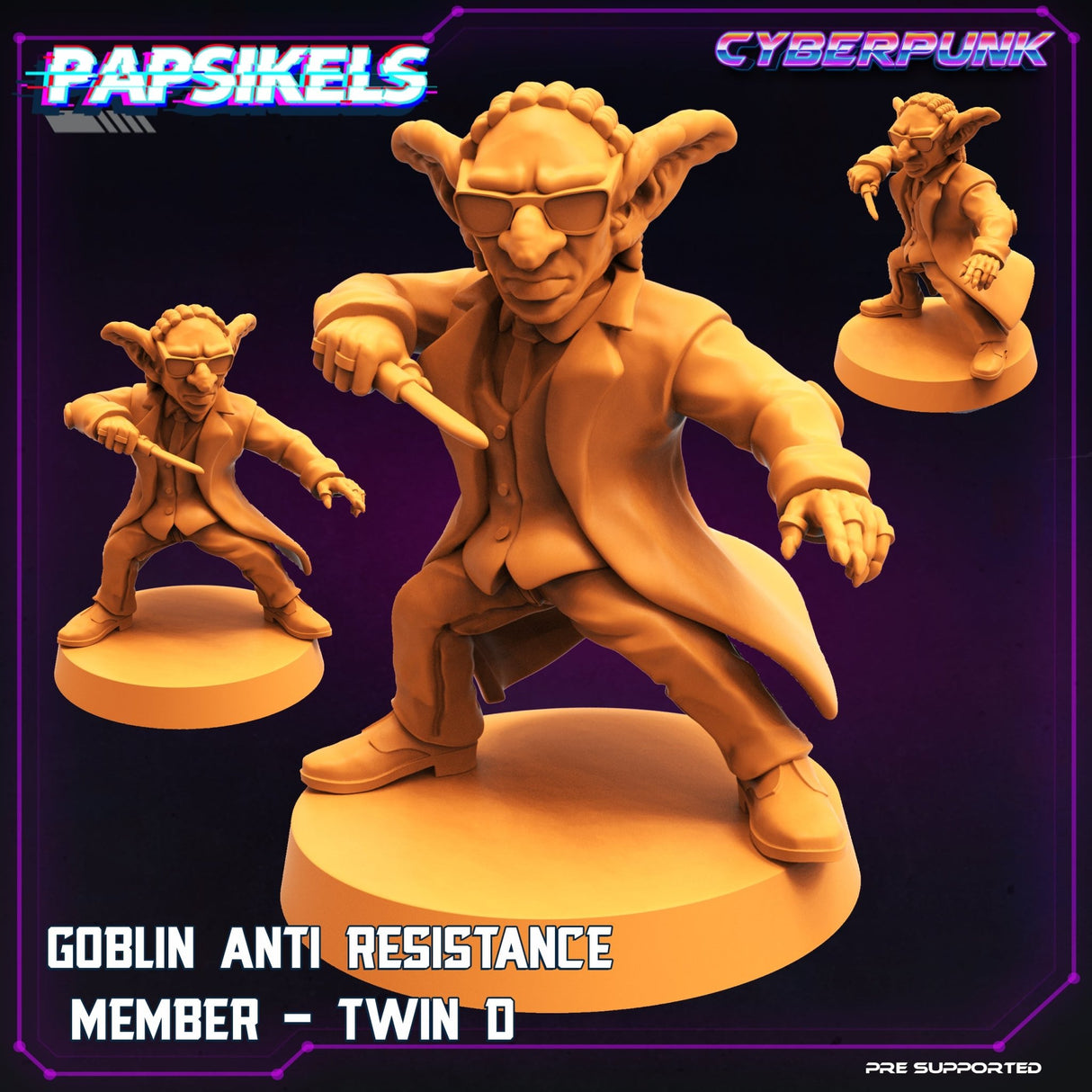 Goblin Awaken Miniature | D - Tabletop RPG & D&D miniature. Perfect for wargaming & collectors