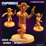 Goblin Awaken Miniature | G - Tabletop RPG & D&D miniature. Perfect for wargaming & collectors