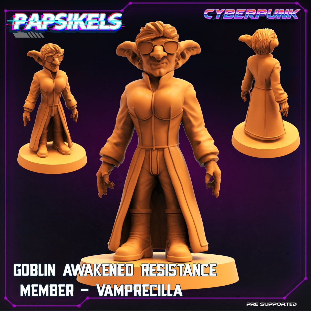 Goblin Awaken Miniature | I - Tabletop RPG & D&D miniature. Perfect for wargaming & collectors