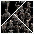 Goblin Battle Horde Miniature | Full Set All Models - Tabletop RPG & D&D miniature. Perfect for wargaming & collectors