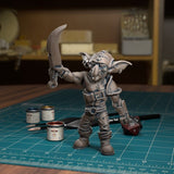 Goblin Battle Horde Miniature | Full Set All Models - Tabletop RPG & D&D miniature. Perfect for wargaming & collectors