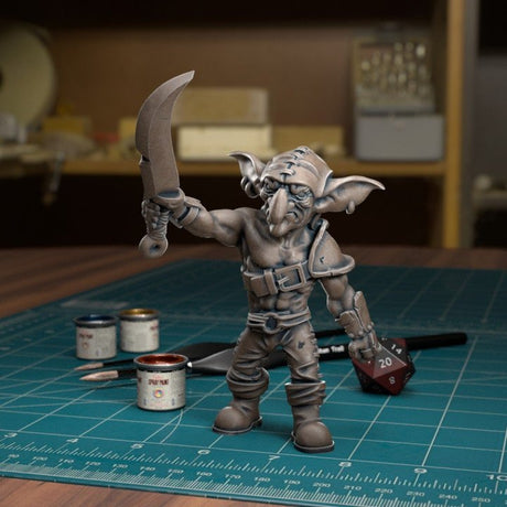 Goblin Battle Horde Miniature | Full Set All Models - Tabletop RPG & D&D miniature. Perfect for wargaming & collectors