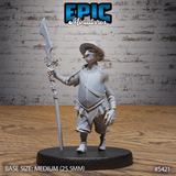 Goblin Guard Miniature | A - Tabletop RPG & D&D miniature. Perfect for wargaming & collectors