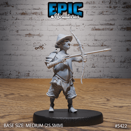 Goblin Guard Miniature | B - Tabletop RPG & D&D miniature. Perfect for wargaming & collectors