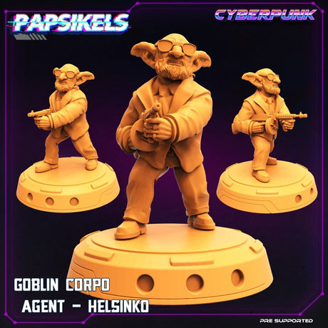 Goblin Heist Miniature | Helsinko - Tabletop RPG & D&D miniature. Perfect for wargaming & collectors