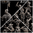 Goblin Horde Miniature | Full Set All Models - Tabletop RPG & D&D miniature. Perfect for wargaming & collectors