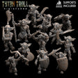 Goblin Horde Miniature | Full Set All Models - Tabletop RPG & D&D miniature. Perfect for wargaming & collectors