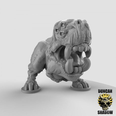Goblin Hound Miniature | C - Tabletop RPG & D&D miniature. Perfect for wargaming & collectors
