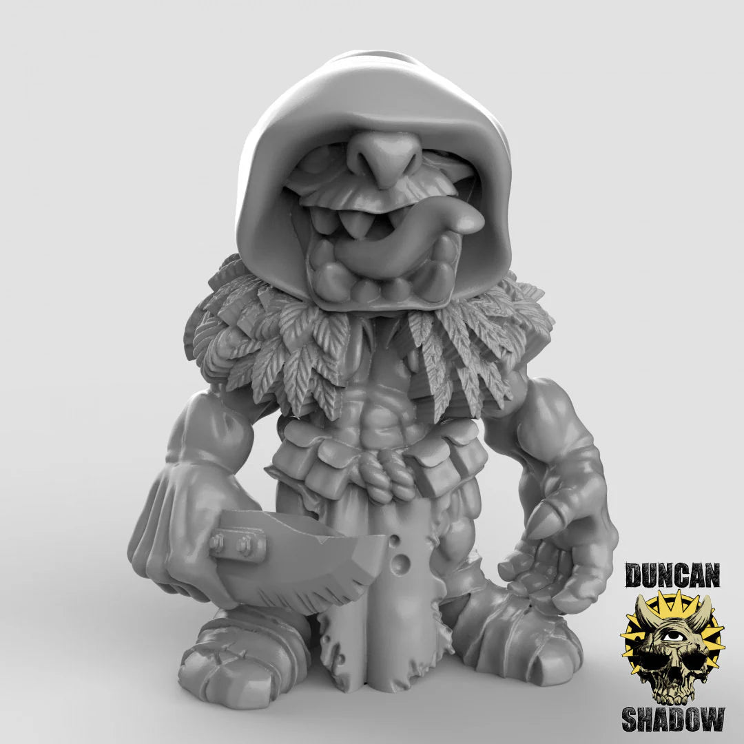 Goblin Hunter Miniature - A - 28mm