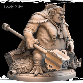 Goblin King Miniature | Goblin King - Tabletop RPG & D&D miniature. Perfect for wargaming & collectors