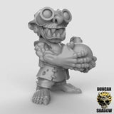 Goblin Artificer Miniature | A - Tabletop RPG & D&D miniature. Perfect for wargaming & collectors