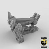 Goblin ballista team | A - Tabletop RPG & D&D miniature. Perfect for wargaming & collectors