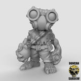 Goblin Artificer Miniature | B - Tabletop RPG & D&D miniature. Perfect for wargaming & collectors