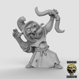 Goblin cultist Archers Miniature | B - Tabletop RPG & D&D miniature. Perfect for wargaming & collectors