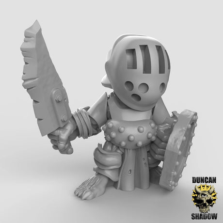 Goblin Miniature | C - Tabletop RPG & D&D miniature. Perfect for wargaming & collectors