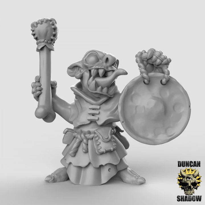 Goblin leaders Miniature | C - Tabletop RPG & D&D miniature. Perfect for wargaming & collectors