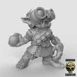 Goblin Artificer Miniature | C - Tabletop RPG & D&D miniature. Perfect for wargaming & collectors