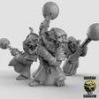 Goblin beserkers Miniature | Set of 3 - Tabletop RPG & D&D miniature. Perfect for wargaming & collectors