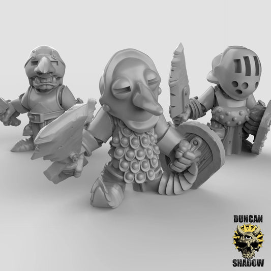 Goblin Miniature - Set of 3 - 28mm
