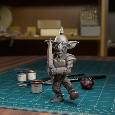 Goblin Raiders Miniature - G - 28mm