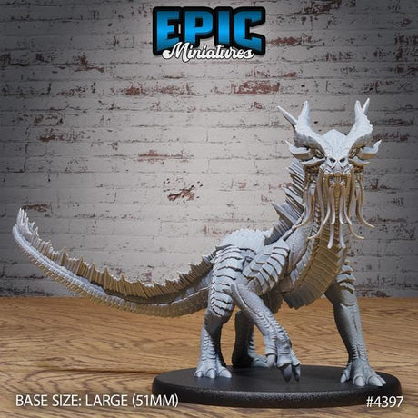 Gold Drake Miniature | 4397 - Tabletop RPG & D&D miniature. Perfect for wargaming & collectors