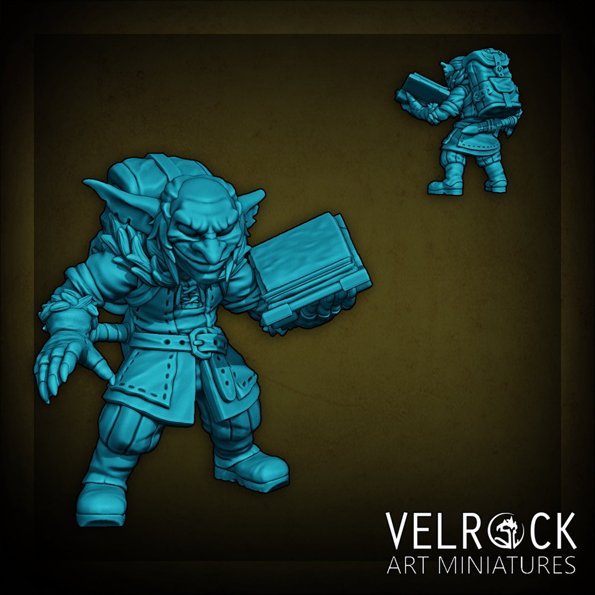 Gothic Adventure Hero Player Miniature | A - Tabletop RPG & D&D miniature. Perfect for wargaming & collectors