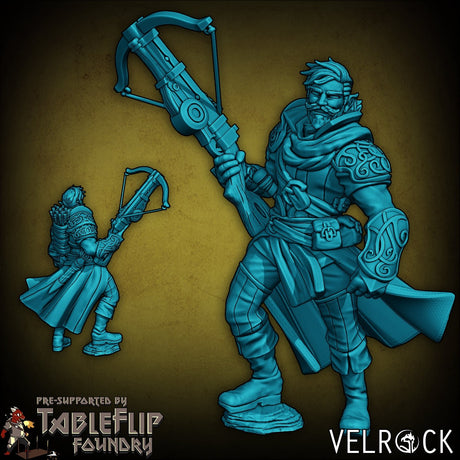 Gothic Heroes Set Miniature | B - Tabletop RPG & D&D miniature. Perfect for wargaming & collectors