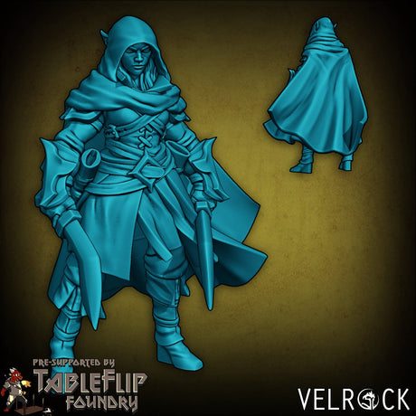 Gothic Heroes Set Miniature | D - Tabletop RPG & D&D miniature. Perfect for wargaming & collectors